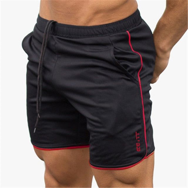 Quick Dry Mens Workout Jogger Crossfit Shorts