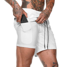 Load image into Gallery viewer, Men 2 in 1 Running Shorts