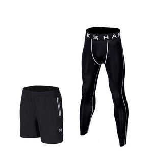 Men Running Tights Shorts Pants