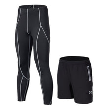 Load image into Gallery viewer, Men Running Tights Shorts Pants