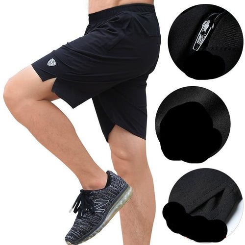 Jogging Shorts With Zip pocket