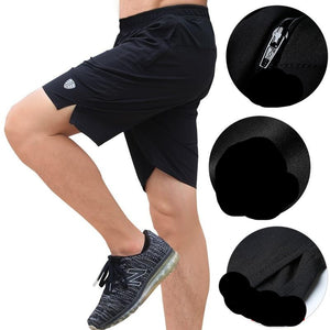 Jogging Shorts With Zip pocket