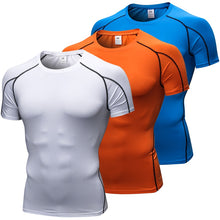 Load image into Gallery viewer, Quickly Dry Mens Running Shirts