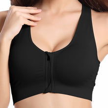 Load image into Gallery viewer, Zipper Push Up Sports Bras