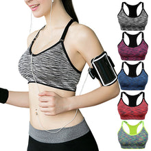 Load image into Gallery viewer, Quick Dry Padded Sports Bra