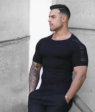 Load image into Gallery viewer, Men Fitness Slim High Elasticity T shirt