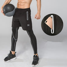 Load image into Gallery viewer, Men Running Tights Shorts Pants