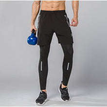 Load image into Gallery viewer, Men Running Tights Shorts Pants