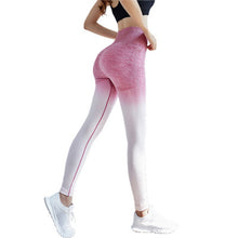 Load image into Gallery viewer, Sport Yoga Gradient color energy Legging