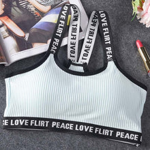 Load image into Gallery viewer, Letter Sports Bra